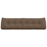 Cuscino per Schiena Marrone 180 x 24 x 50 cm Tessuto
