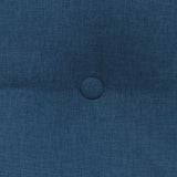 Cuscino per Schiena Blu 180 x 24 x 50 cm Tessuto