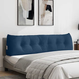 Cuscino per Schiena Blu 180 x 24 x 50 cm Tessuto