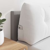 Cuscino per Schiena Bianco 180 x 24 x 50 cm Tessuto