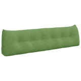 Cuscino per Schiena Verde chiaro 180 x 24 x 50 cm Velluto