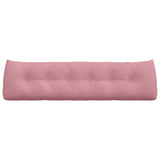 Cuscino per Schiena Rosa 180 x 24 x 50 cm Velluto