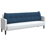 Cuscino per Schiena Blu 200 x 24 x 50 cm Tessuto