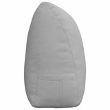 Cuscino per Schiena Grigio Nuvola 200 x 24 x 50 cm Tessuto