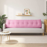 Cuscino per Schiena Rosa 200 x 24 x 50 cm Tessuto
