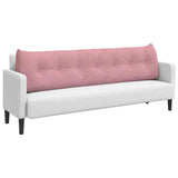 Cuscino per Schiena Rosa 200 x 24 x 50 cm Velluto