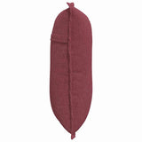 Cuscino per Schiena Rosso Vino 50 x 19 x 45 cm Tessuto