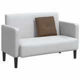 Cuscino per Schiena Marrone 50 x 19 x 45 cm Tessuto