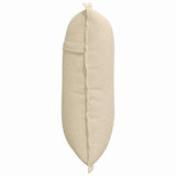 Cuscino per Schiena Crema 50 x 19 x 45 cm Tessuto