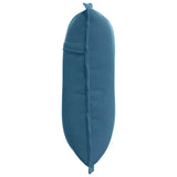 Cuscino per Schiena Blu 50 x 45 cm Tessuto in Cords