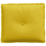 Cuscino per Schiena Giallo 50 x 45 cm Tessuto in Cords