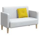 Cuscino per Schiena Giallo 50 x 45 cm Tessuto in Cords