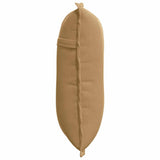 Cuscino per Schiena Marrone 50 x 45 cm Tessuto in Cords