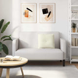 Cuscino per Schiena Crema 50 x 45 cm Tessuto in Cords