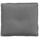 Cuscino per Schiena Grigio scuro 50 x 45 cm