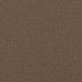 Cuscino per Schiena Marrone 60 x 19 x 50 cm Tessuto