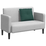 Cuscino per Schiena Verde Scuro 60 x 19 x 50 cm Tessuto