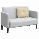 Cuscino per Schiena Crema 60 x 19 x 50 cm Tessuto