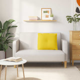 Cuscino per Schiena Giallo Chiaro 60 x 19 x 50 cm Tessuto