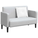 Cuscino per Schiena Bianco 60 x 19 x 50 cm Tessuto