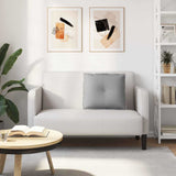 Cuscino per Schiena Grigio Nuvola 60 x 19 x 50 cm Tessuto