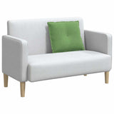 Cuscino per Schiena Verde chiaro 60 x 50 cm Tessuto in Cords