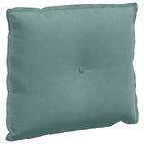 Cuscino per Schiena Verde Mare 60 x 50 cm Tessuto in Cords