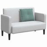 Cuscino per Schiena Verde Mare 60 x 50 cm Tessuto in Cords