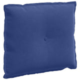 Cuscino per Schiena Blu Polizia 60 x 50 cm Tessuto in Cords