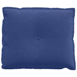 Cuscino per Schiena Blu Polizia 60 x 50 cm Tessuto in Cords