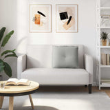 Cuscino per Schiena Grigio chiaro 60 x 50 cm