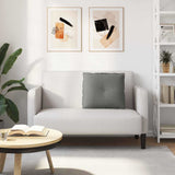 Cuscino per Schiena Grigio scuro 60 x 50 cm