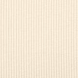 Cuscino per Schiena Crema 60 x 50 cm Tessuto in Cords