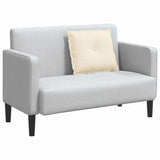 Cuscino per Schiena Crema 60 x 50 cm Tessuto in Cords