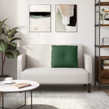 Cuscino per Schiena Verde Giungla 60 x 50 cm Tessuto in Cords