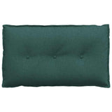 Cuscino per Schiena Verde Scuro 80 x 19 x 50 cm Tessuto