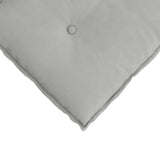 Cuscino per Schiena Grigio chiaro 80 x 50 cm