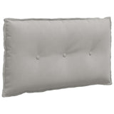 Cuscino per Schiena Grigio chiaro 80 x 50 cm