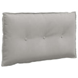 Cuscino per Schiena Grigio chiaro 80 x 50 cm