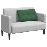 Cuscino per Schiena Verde Giungla 80 x 50 cm Tessuto in Cords