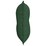 Cuscino per Schiena Verde Giungla 80 x 50 cm Tessuto in Cords