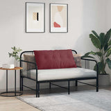 Cuscino per Schiena Rosso Vino 100 x 19 x 50 cm Tessuto