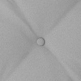 Cuscino per Schiena Grigio Nuvola 100 x 19 x 50 cm Tessuto