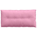 Cuscino per Schiena Rosa 100 x 19 x 50 cm Tessuto