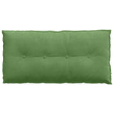 Cuscino per Schiena Verde chiaro 100 x 50 cm Tessuto in Cords