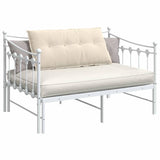 Cuscino per Schiena Beige 100 x 50 cm Tessuto in Microfibra