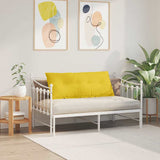 Cuscino per Schiena Giallo Chiaro 120 x 19 x 50 cm Tessuto