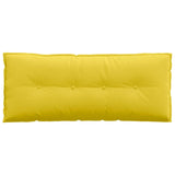 Cuscino per Schiena Giallo Chiaro 120 x 19 x 50 cm Tessuto