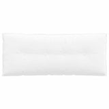 Cuscino per Schiena Bianco 120 x 19 x 50 cm Tessuto
