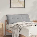 Cuscino per Schiena Grigio Nuvola 120 x 19 x 50 cm Tessuto